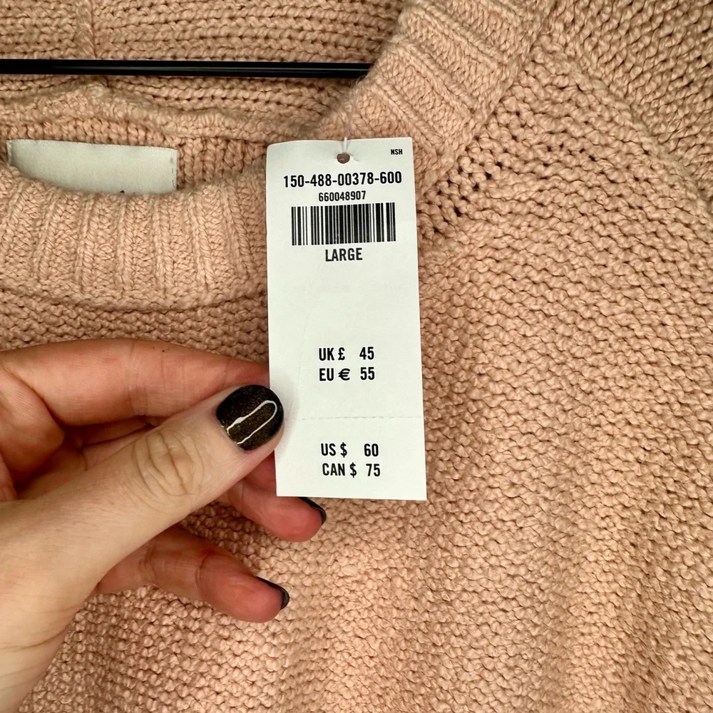 Abercrombie & Fitch Blush Crew Neck Sweater - Picture 3 of 5